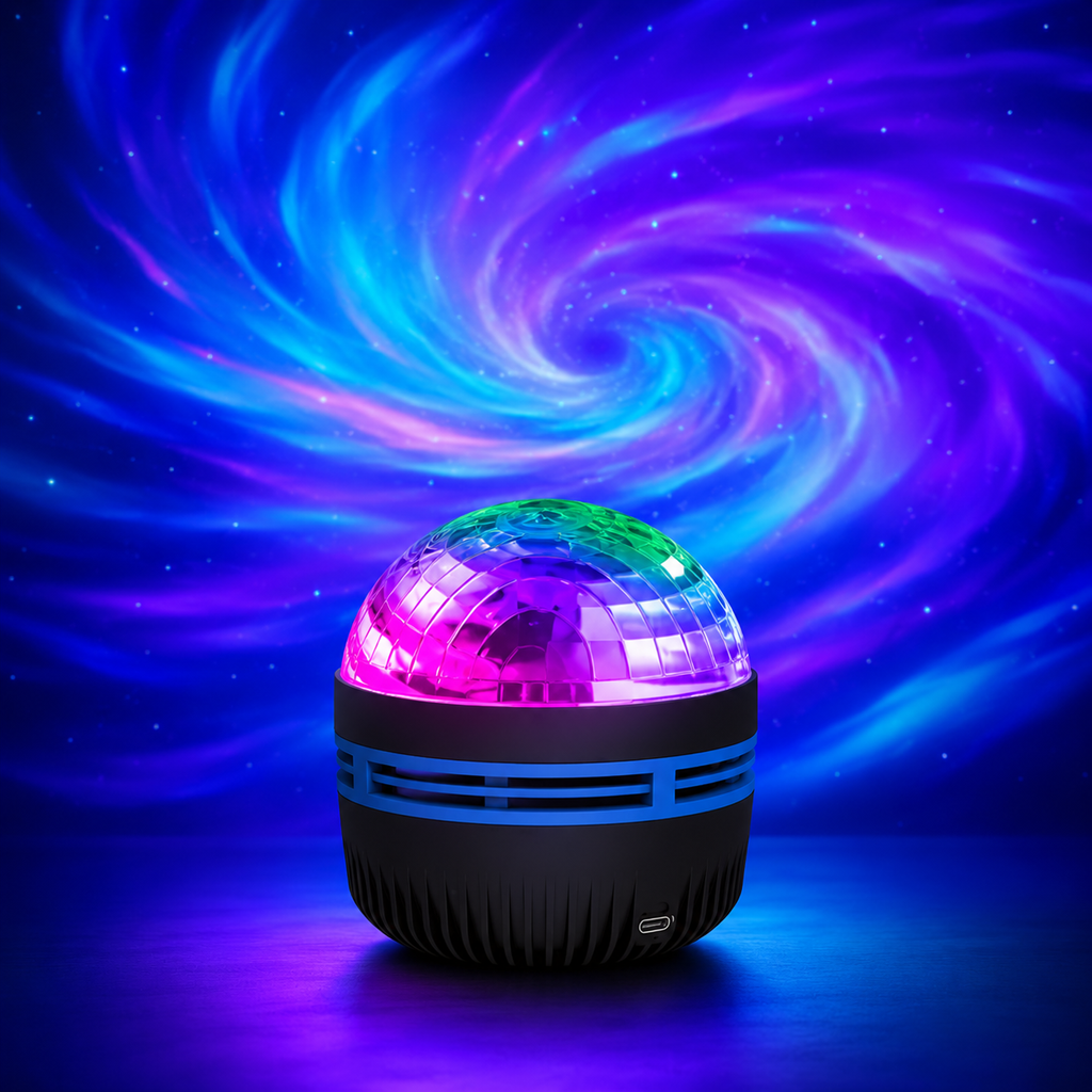Galaxy Aura Projector – Aurora Night Light